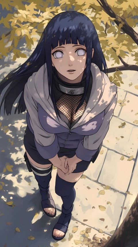 Wallpaper Hinata Hyuga 4K for Mobile