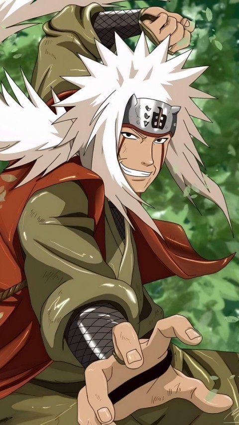 Jiraiya Wallpaper Naruto for Phone 4K