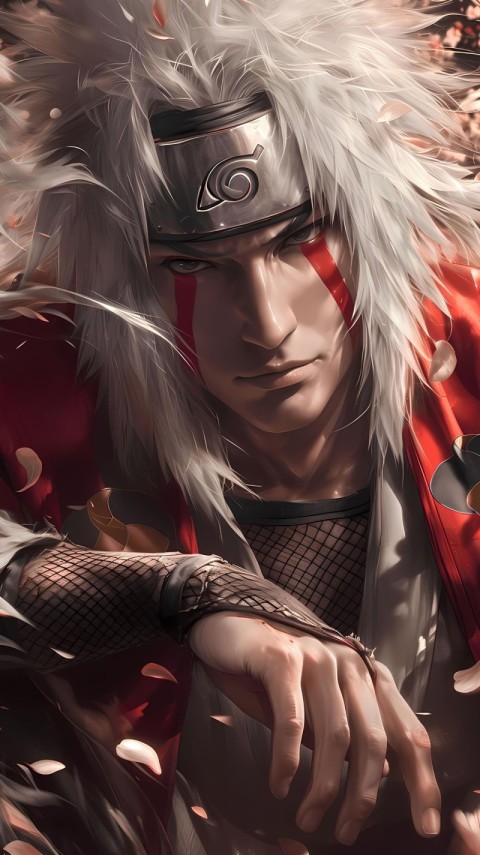 Jiraiya Wallpaper Naruto 4K for iPhone