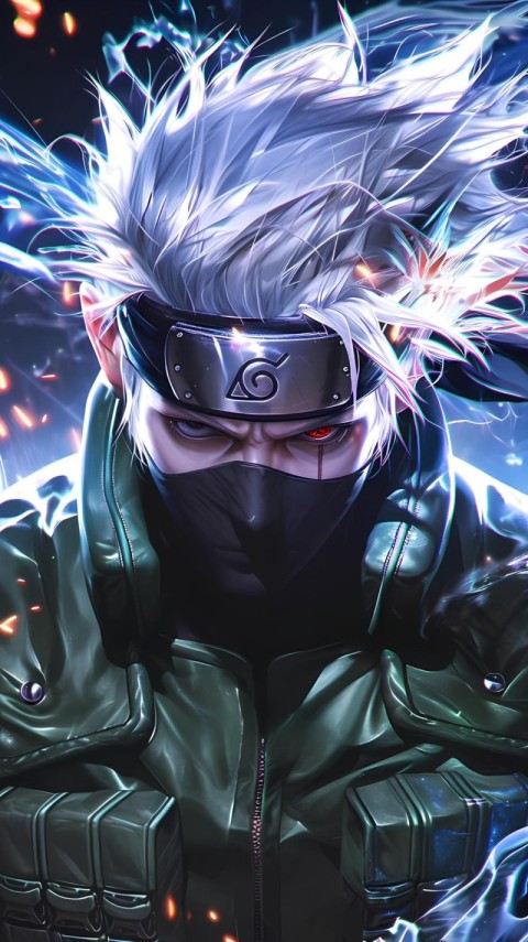 Naruto Wallpaper for phone 4K Kakashi