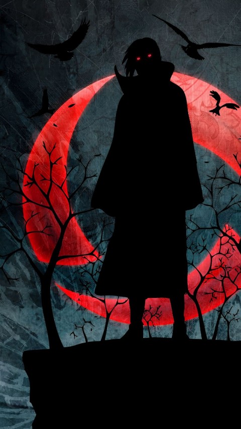 Naruto Wallpaper for iPhone 4K Itachi
