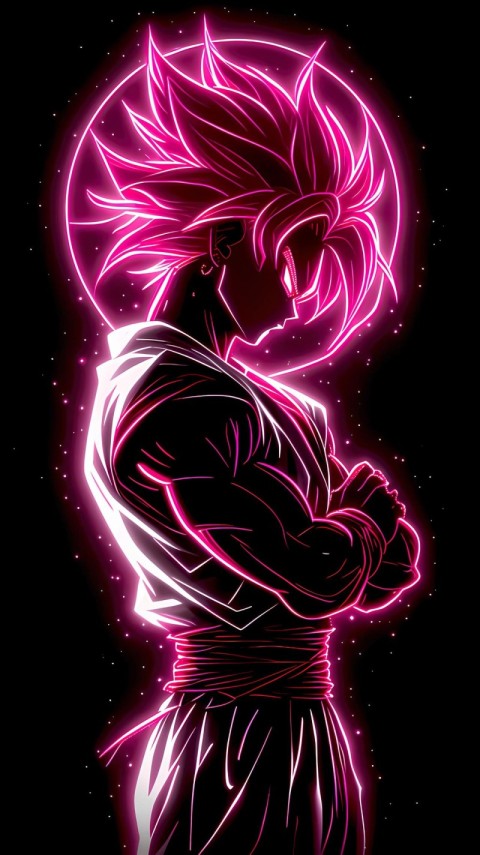 Black Goku Wallpaper Dragon Ball 4K for Phones