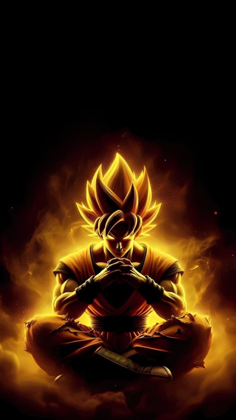 Black Goku Wallpaper Dragon Ball 4K for Mobile