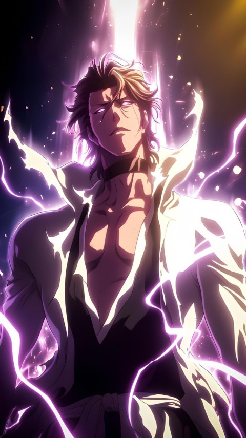 Aizen Wallpaper Bleach Sosuke 4K for Phone