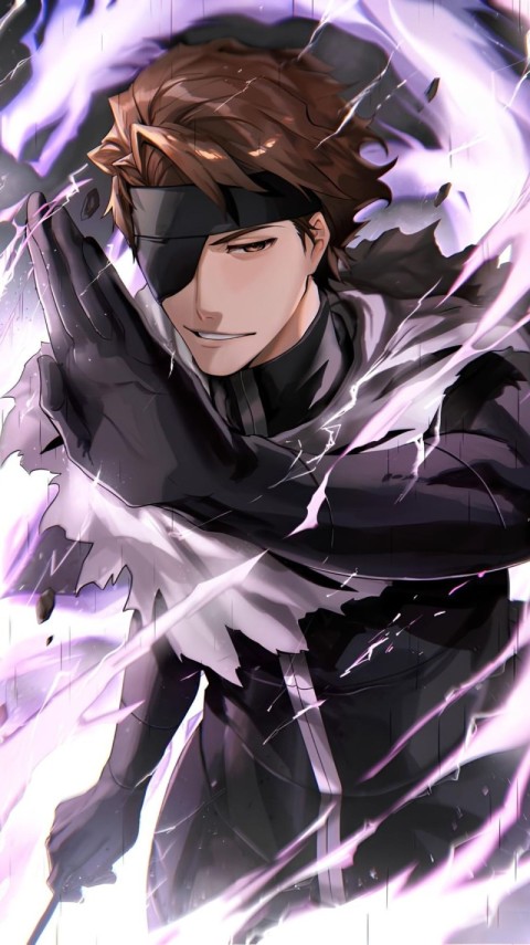 Aizen Wallpaper Bleach Sosuke for Phone 4K