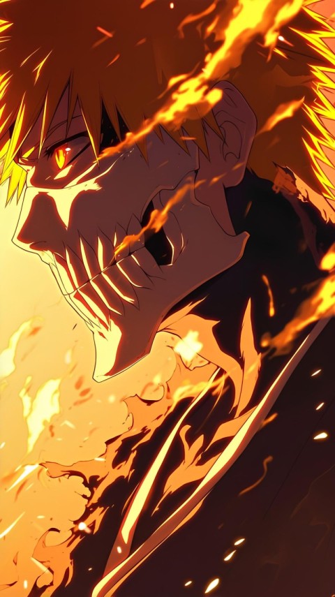 Anime Bleach Wallpaper Ichigo Kurosaki 4K for Phone
