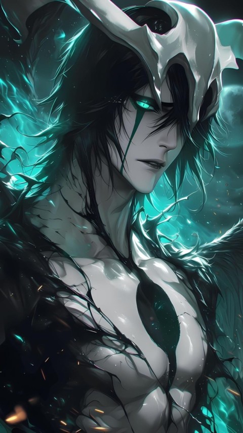 Anime Bleach Wallpaper 4K Ulquiorra Cifer for iPhone