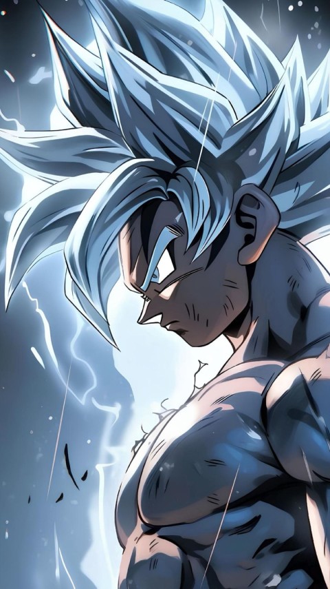 Goku Wallpaper Ultra Instinct 4K for iPhone