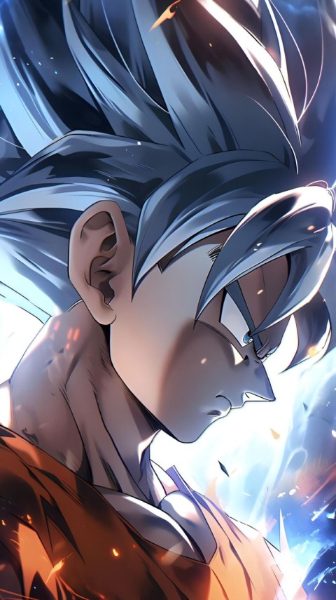 Ultra Instinct Goku Wallpaper 4K for Phones