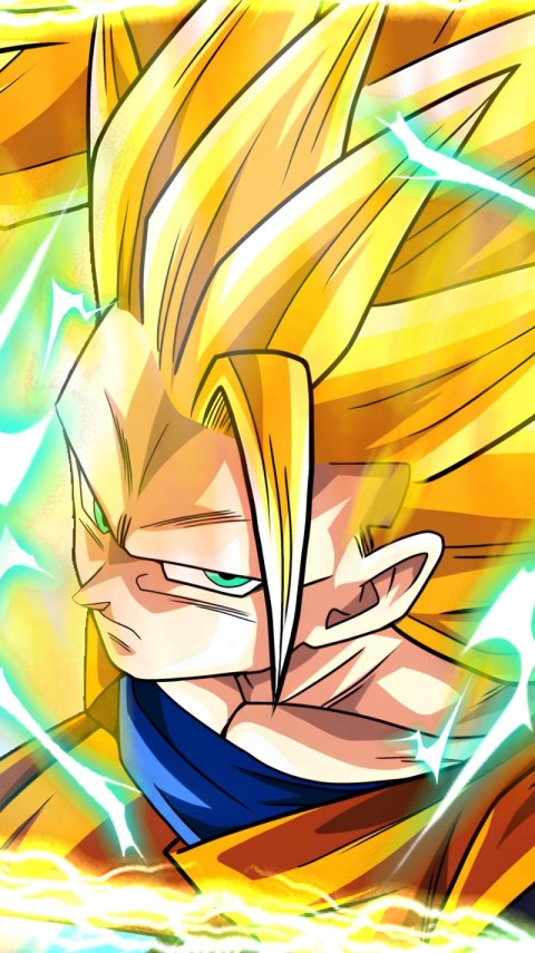 Dragon Ball Z Anime Wallpaper Goku 4K for Mobile
