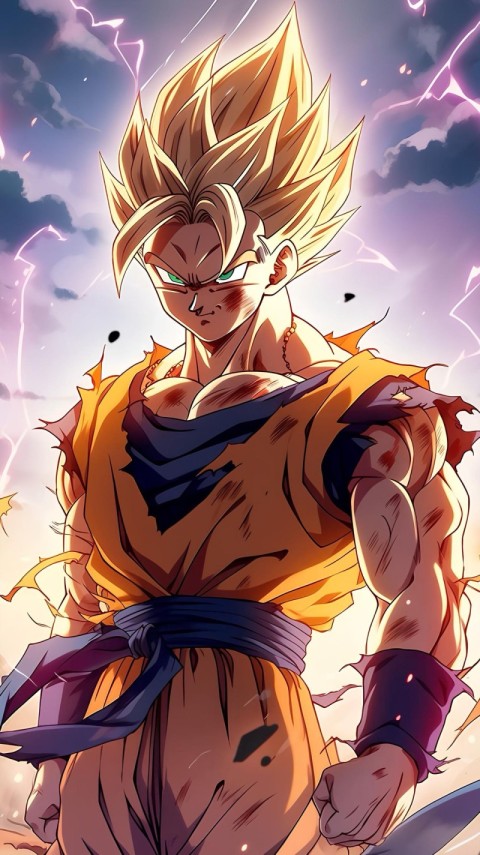 Dragon Ball Z Anime Wallpaper Goku 4K for Phones