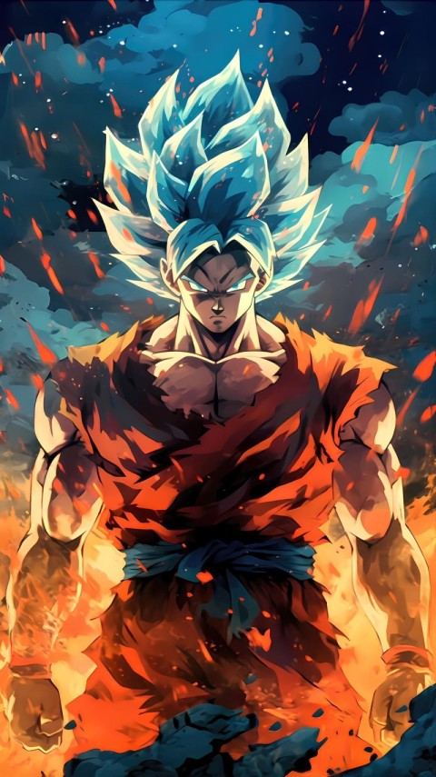 Dragon Ball Z Wallpaper 4K Goku for Phones