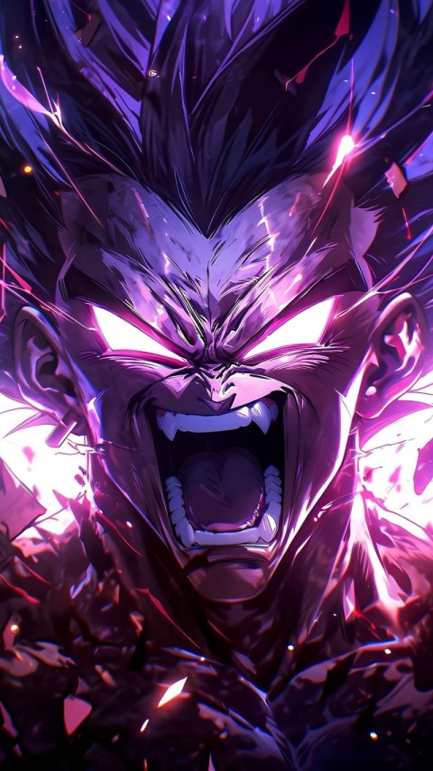 Dragon Ball Vegeta Wallpaper 4K for Phone
