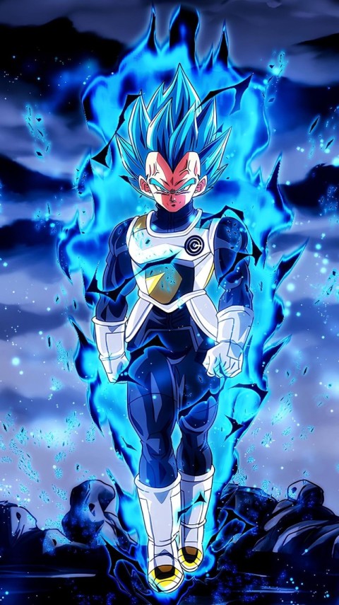 Vegeta Wallpaper 4K Dragon Ball for iPhone