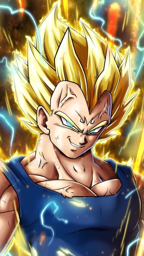 Dragon Ball Z Vegeta Wallpapers 4K for Phone