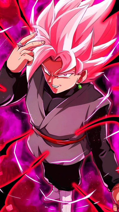Goku Black Wallpaper 4K Dragon Ball for iPhone