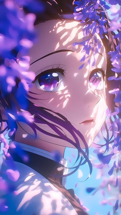 Wallpaper Anime Aesthetic 4K Shinobu for Phone