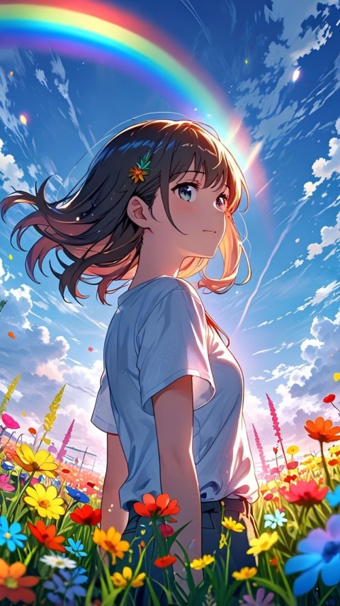 Wallpaper Anime Aesthetic Girl 4K for Phone