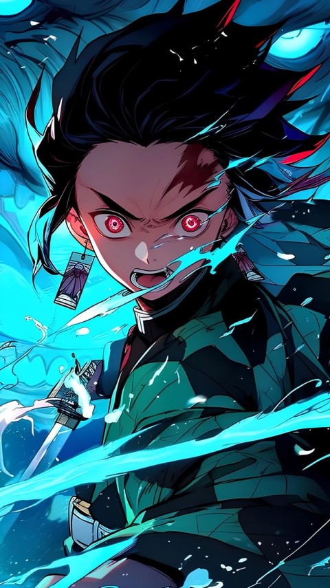 Wallpaper Anime iPhone 4K Tanjiro for Phone